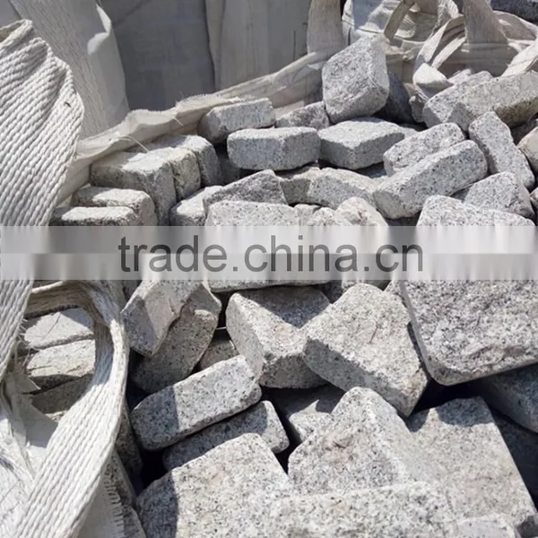 Tumbled Cheap Grey Granite Cubes Paving Stones for Sale photo-2