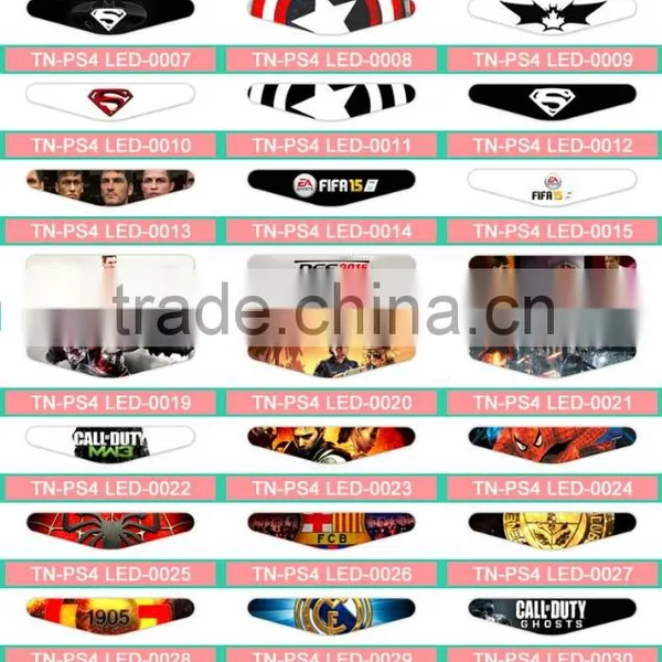 Cool Light Bar Sticker Decal Sticker for PS 4 Controller DualShock 4 photo-6