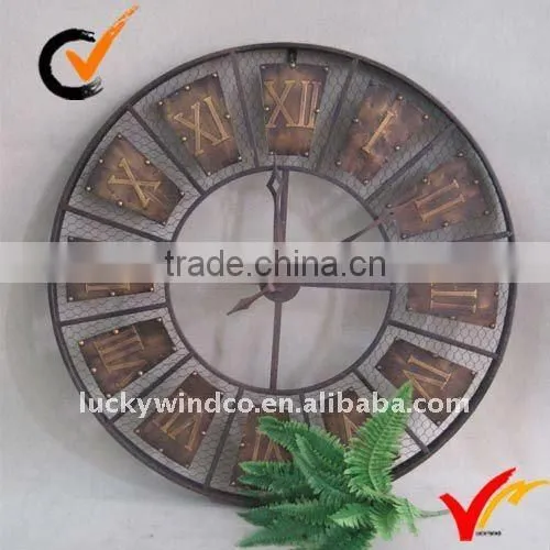 70cm-Metal Decorative Wall Clock photo-3
