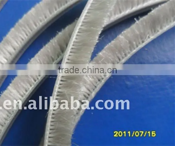 Fireproof Weather Strip for Steel Doors/fireproof Silicone Weather Strip