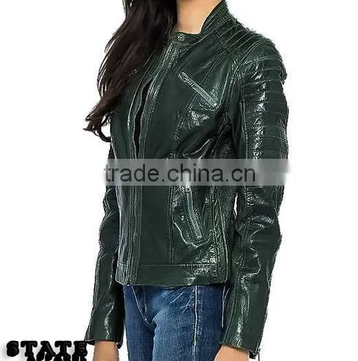 Men's Fashion Cow Leather Jackets photo-2