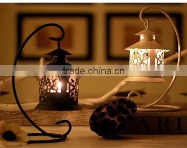 European Classical Hollow Home Furnishing Handicrafts Candle Lantern J068 photo-2
