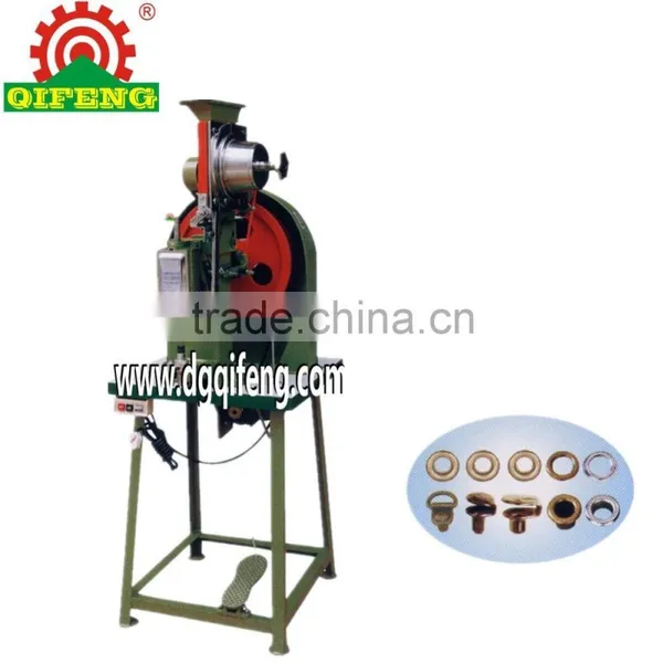 Shoe Semi-auto Eyelet Making Machine QF-918G Semi-auto Hook Button Machine QF-918H