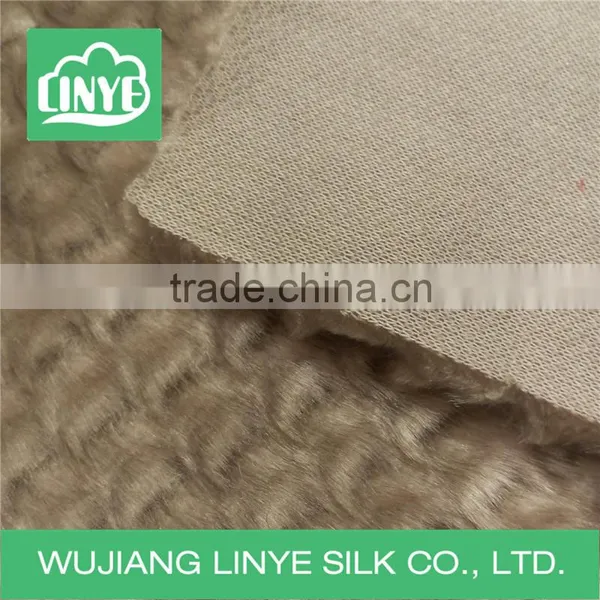 Soft Faux Fur Fabric for Blankets, Plush Toy Fabric photo-2