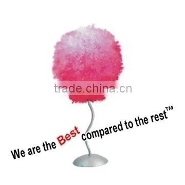 NEW PRODUCT 18 INCH FURRY METAL BALL LAMP
