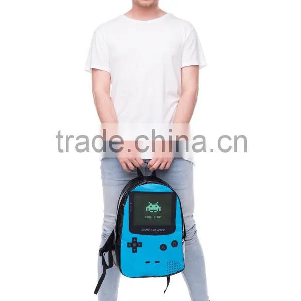 High Quality 3D Print Wholesale Polyester Fashion Girls Backpack Bag photo-4