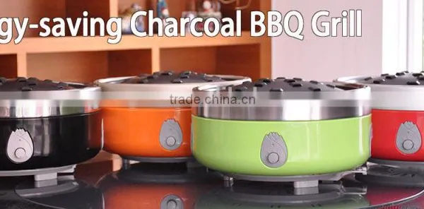 Smokeless and Portable BBQ Charcoal Grill photo-2