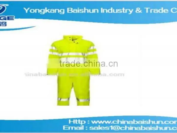 hi Quality Reflective Vest Jacket With Long Sleeve Made in Chinabaishun photo-3