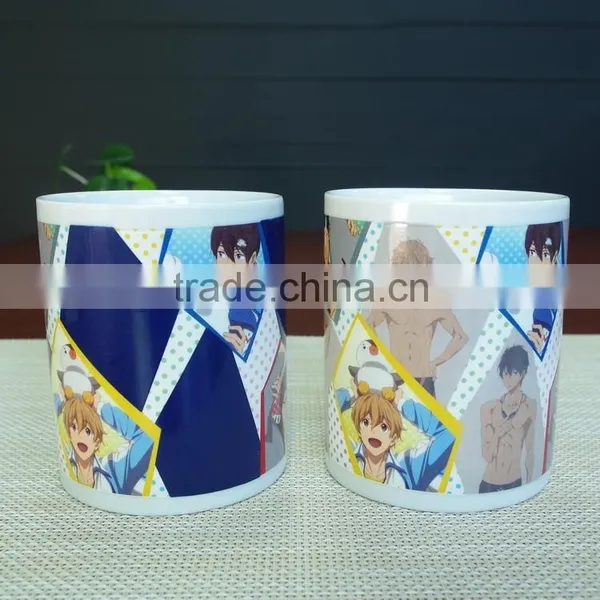 Heat Sensitive Color Changing Ceramic Coffee Mug Manufacturer