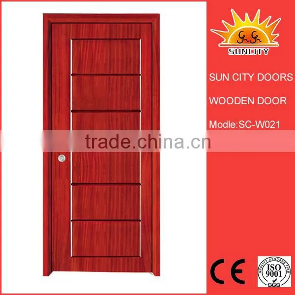 SC-W021 Pretty Used Interior Wooden Door Design