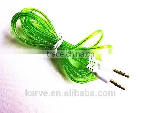 High Quality DC3.5 Cable Transparent Cable Auto Data Link Cable Six Colors photo-5