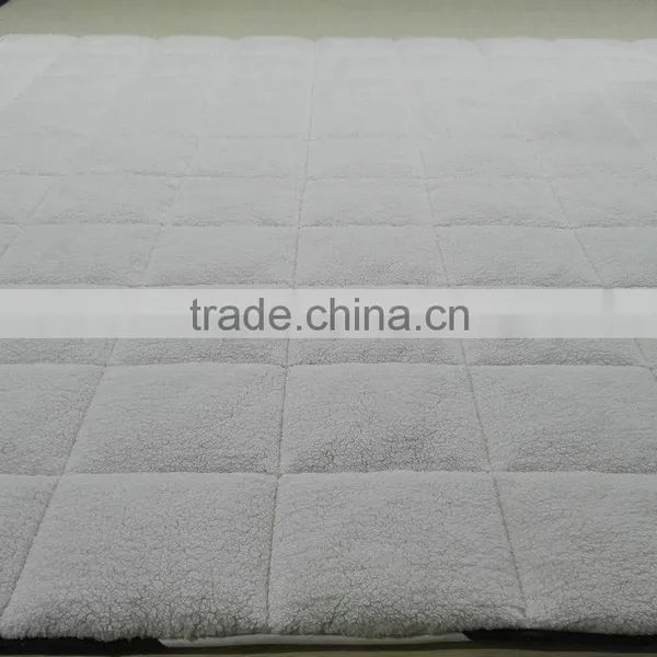 2016 Best Selling Product Super Soft Microfiber Quilt, Lamb Fleece Duvet Made in China photo-3