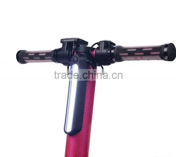Lightweight Carbon Fiber Material Electric Mobility Scooter With 24V 8.8AH Samsung/LG Battery, Only 6.9KG Weight photo-5