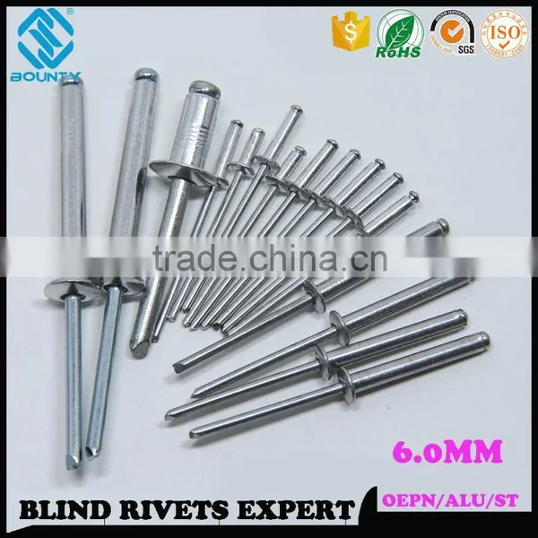 BOUNTY FACTORY 6.0MM ALUMINUM BLIND RIVETS photo-3