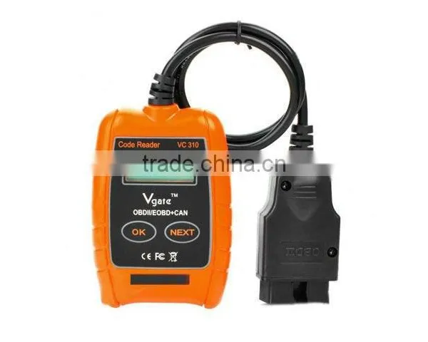 2015 New Arrival Vgate VC310 LCD Car Auto OBD2 OBDII EOBD Code Reader VC310 DIY Scanner photo-2