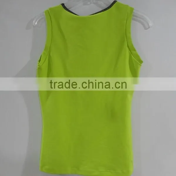 2015 Santic Hot Selling Fitness Wear Ladies Crop Top Fitness Crop Tops photo-2