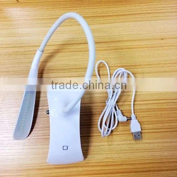 Smart Touch Three Grade Brightness Adjust LED Mini Led Bed Head Reading Light photo-5