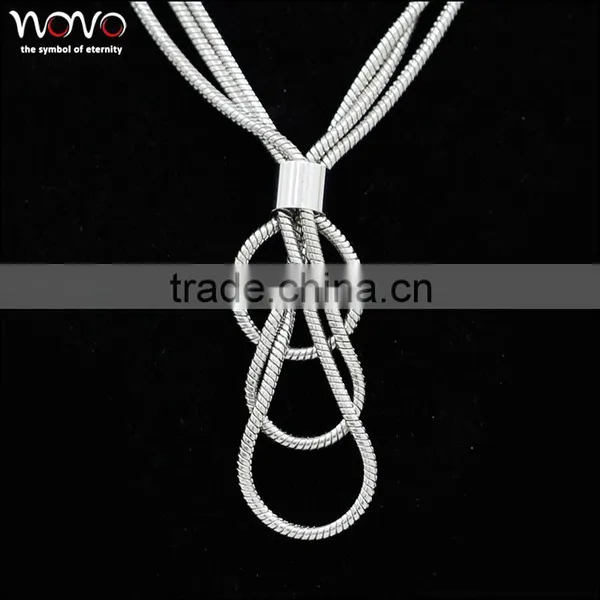 Simple Deign Fashion Chain Alloy Necklace photo-3