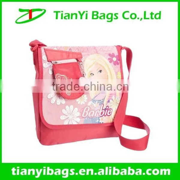 New design wholesale kids girl school sling bag