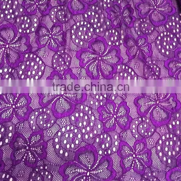 Knitting Jacquard Lace Fabric for Curtains 8833 photo-4