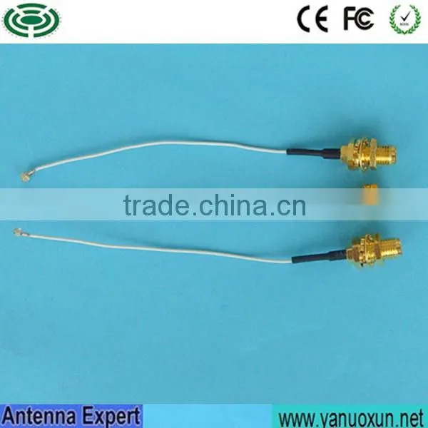 Factory Directly Supply 15cm Length Cable , RF Coaxial CRC9 To SMA Cable , Waterproof RF Coaxial Pigtail Cable photo-4