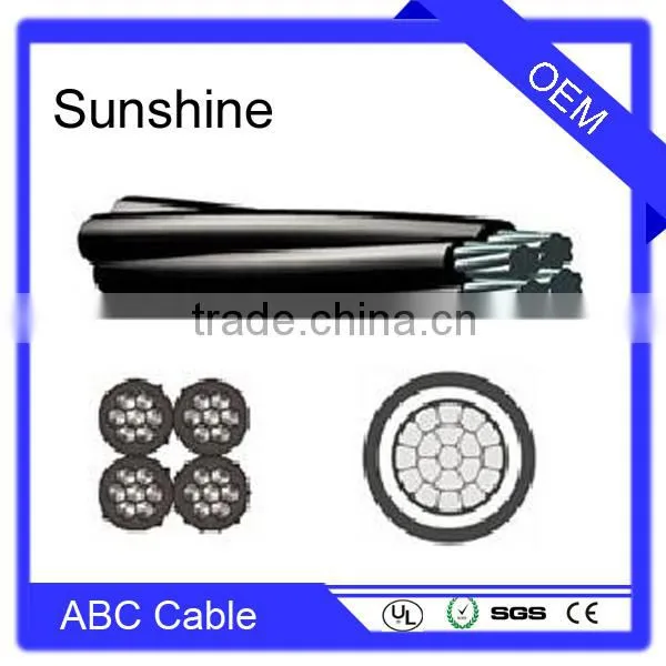 Overhead Twisted Aluminum 3x70+ 54.6 Mm2 XLPE Insulation Sheath PVC 0.6/1KV photo-6