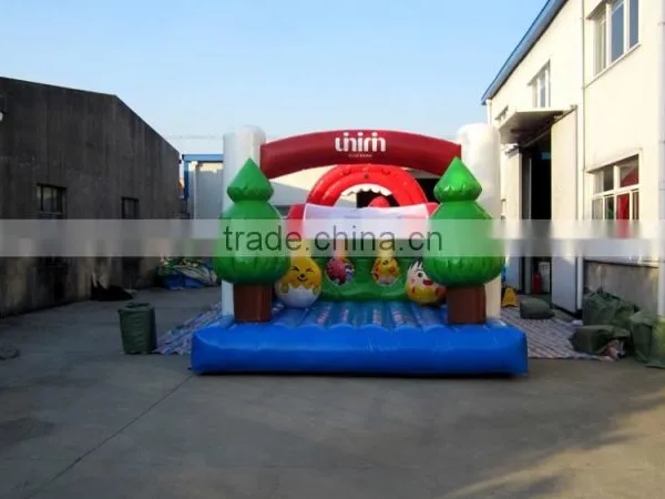 Small Latest Custome Inflatable Kids Outdoor Obstacle Course for Sale photo-2