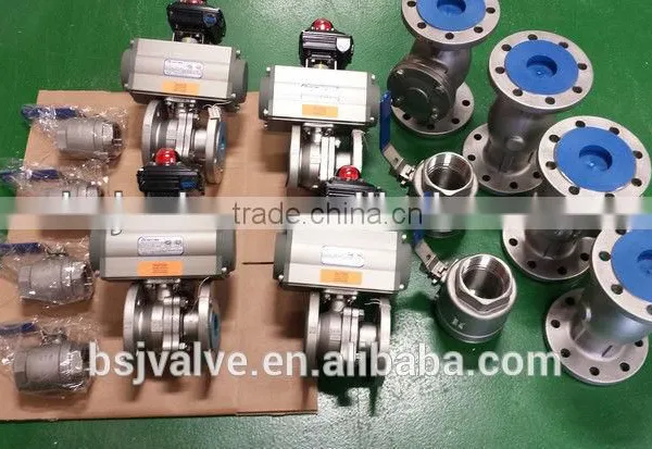 China Supplier Ball Valve Pneumatic Valve Flange Valve