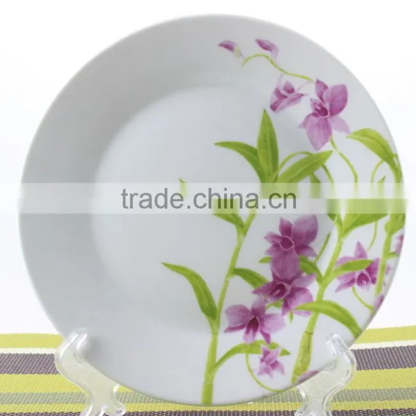 Super White Porcelain Good Quality Restaurant Hotel Custom Design ,Ceramic Porcelain White Dinner Plate photo-4