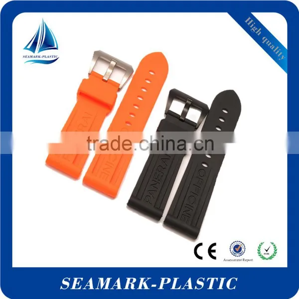 2016 Best Selling Custom Design Silicone Rubber Watch Band