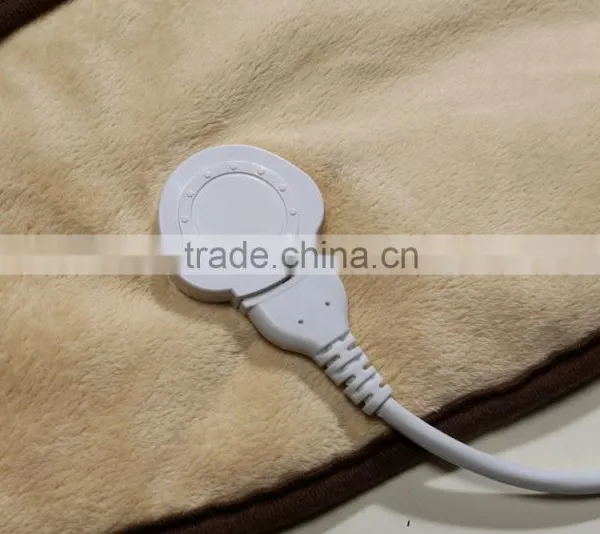 Beige+brown Microfiber Heating Cape photo-3