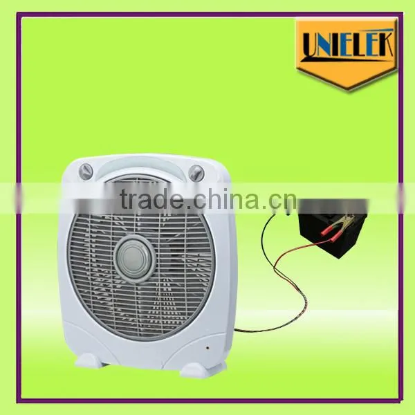 DC Power Water Cooling Solar Panel System Rechargeable 12 Volt dc Air Cooler Fan photo-4