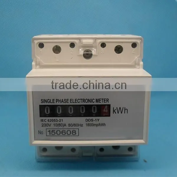 single phase machanical electronic meter