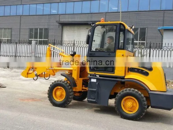 Manufactuer SZM 908 Mini Loader 4WD With CE Mini Wheel Loader photo-2