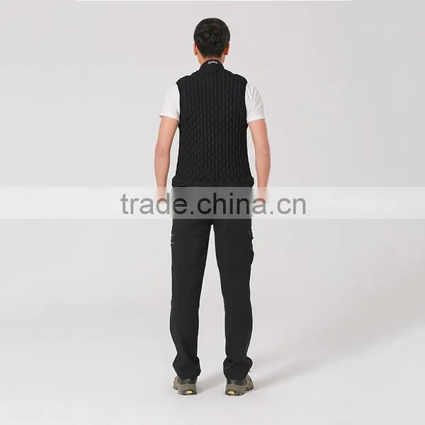 Black Unisex Inflatable Vest(4U16C119 ) photo-3