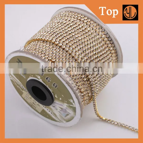 New Manufacturer Gold Rhinestone Cup Chain for Garments photo-5