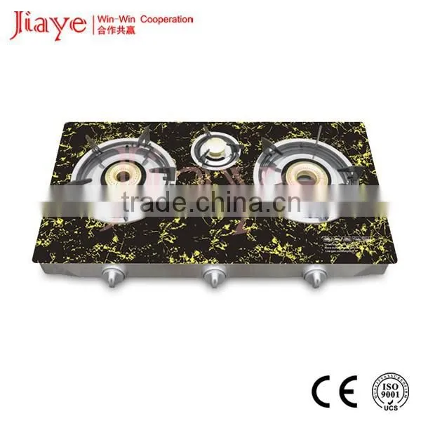 Gas Cooktop Type Table Installation 3 Burner Gas Stove/Commercial Gas Stove Burner JY-TG3012