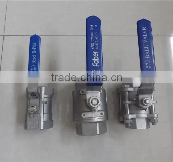 we Supply Stainless Steel Pipe Fittings 2 Inch Stainless Steel Ball Vavle With Bsp Thread End photo-3