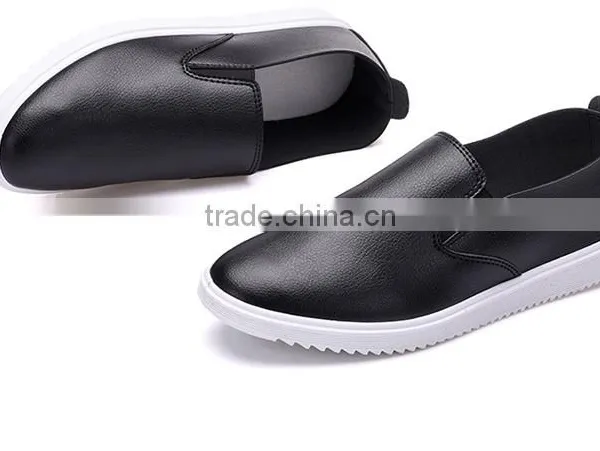 CXM109 2016 Men Genuine Leather Slip on Flat Shoes
