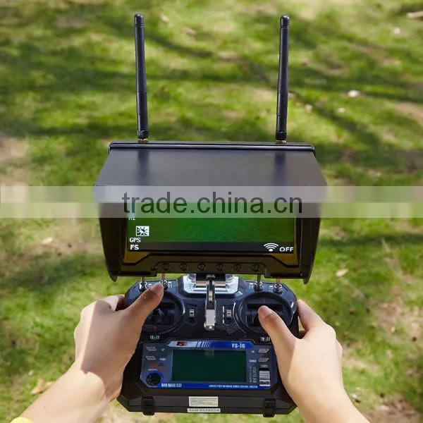 C696 Flysight RC801 7" Monitor 5.8Ghz HD FPV RX-LCD Receiver Built-in Battery for Phantom 3 photo-6