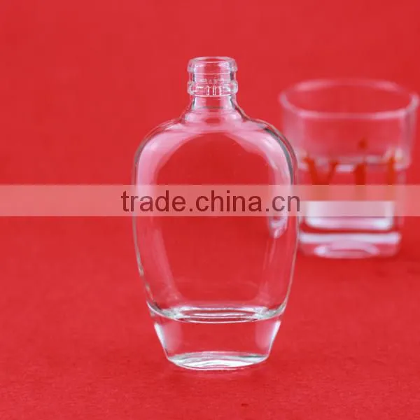 Fanctory Direct Sale Frosted Cork Bottles 500ml Super Flint Glass Bottle Aluminium Cap Water Bottle photo-3