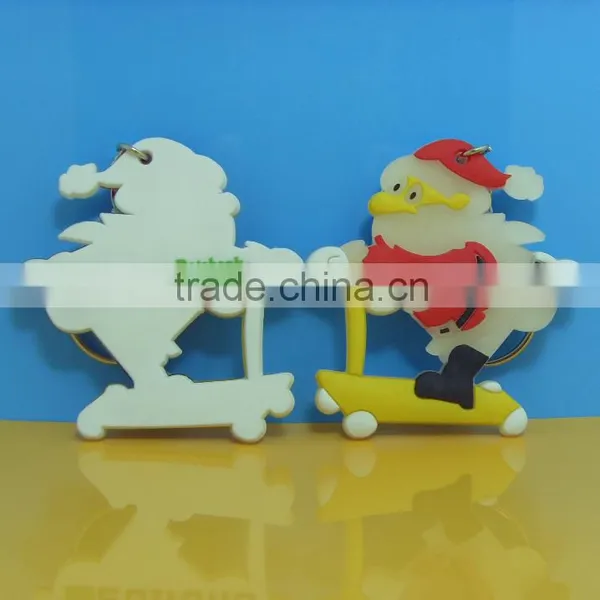 2D cartoon pvc keychains,Custom logo keychains,Business promotional keychains