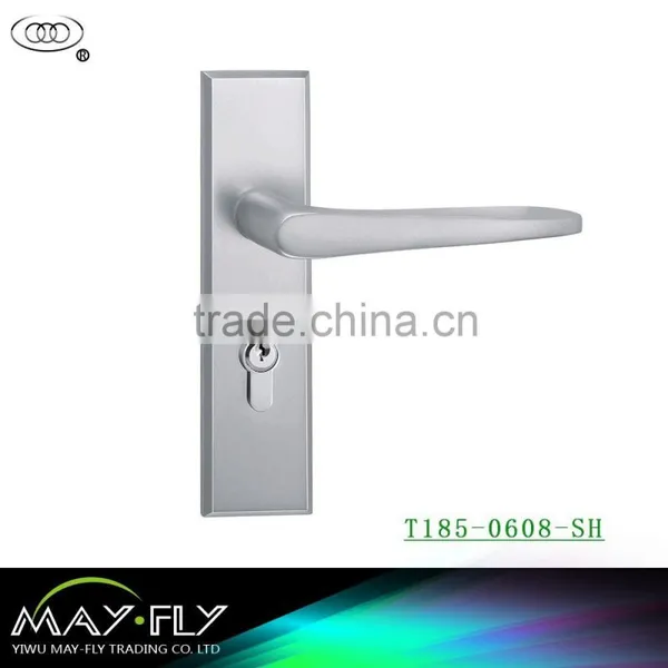 Hot Sale High Quality Tri-Circle ALuminium Alloy Lever Latch Door Handles Locks/ Wholesale Household Door Handles Locks Set photo-2