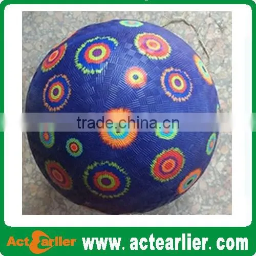 8.5 Inch Cheap Custom Rubber Playground Ball, Pvc Playground Ball photo-5