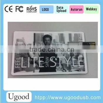 Hot Item Credit Card Pendrive With Customized Logo, Wholesale Cheap Slim Size USB Storage, Fast Speed USB 2.0 Pendrive photo-5