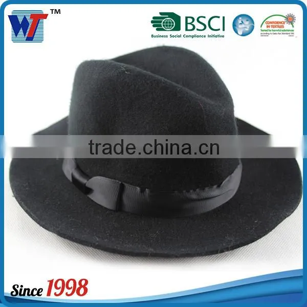 Cotton Fedora Mountain Man Felt Hat Wholesale Felt Hat photo-3
