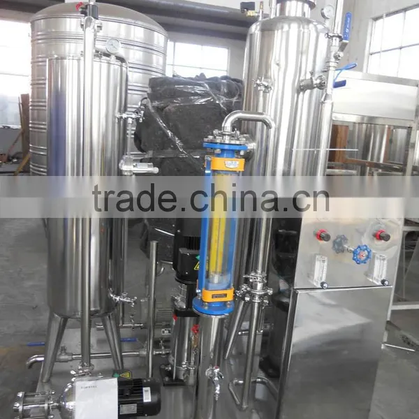 Automatic Carbonated Soft Drink Making Machine Carbonating Machine for Coco Cola photo-3