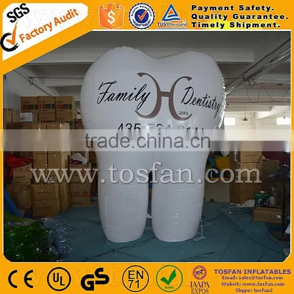 Customized Inflatable Tooth Helium Balloon for Advertising F2061 photo-3
