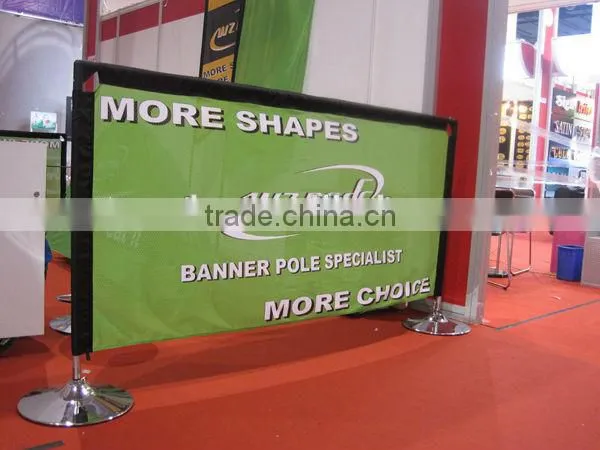 Display Door Frame Standing Banner Flag For Exhibition Fair