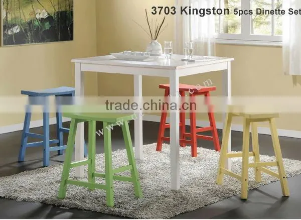 Furniture,table,chair,desk,Entertainment and Home Office,study Set,computer Table(Kingston 5pcs Dinette Set)
